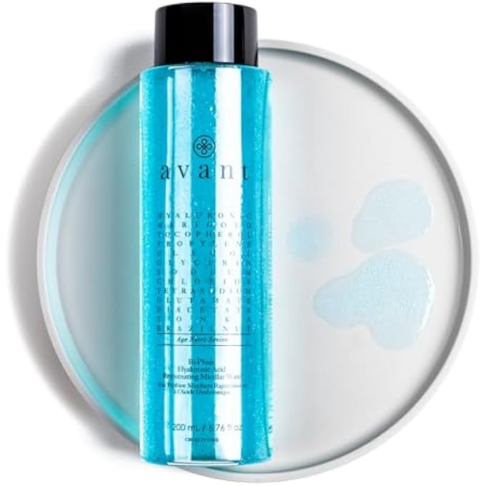 AVANT , BIPHASE HYALURONIC ACID REJUVENATING MICELLAR WATER, 200 ML - Image 2